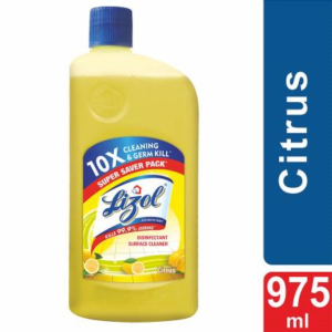 Lizol Disinfectant Surface & Floor Cleaner Liquid Citrus 